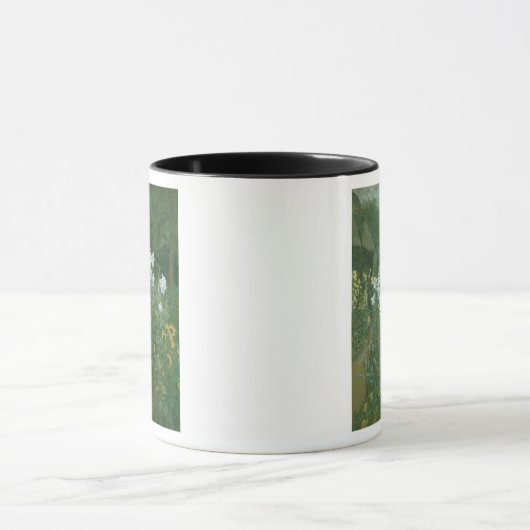 Madonna Lilies in een tuin Mok (Midden)