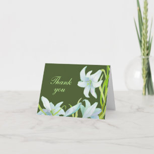 Madonna Lily Green bedankt kaart
