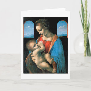 Madonna Litta, Leonardo da Vinci, 1490-1491 Kaart