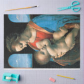 Madonna Litta, Leonardo da Vinci, 1490-1491 Tissuepapier (Craft)