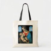Madonna Litta, Leonardo da Vinci, 1490-1491 Tote Bag (Voorkant)