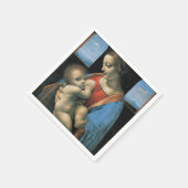 Madonna Litta van Leonardo da Vinci Servetten (Hoek)