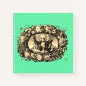 Madonna - Maria - Blumenkranz - Notitieboek (Voorkant)