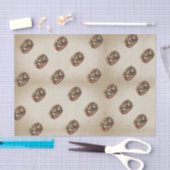 Madonna – Maria – Blumenkranz – Shabby chic Tissuepapier (Craft)