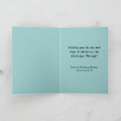 Madonna Maria en kind  Religieuze Kerstmis Feestdagen Kaart (Binnen)