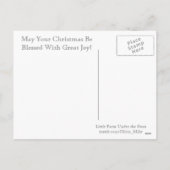 Madonna met Baby Jesus van Carlo Maratta (briefkaa Feestdagenkaart (Achterkant)