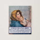 Madonna met Christ Child Baby Boy Keepsake Legpuzzel (Verticaal)