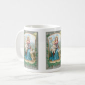 Madonna met Christus Kind Koffiemok (Voorkant links)
