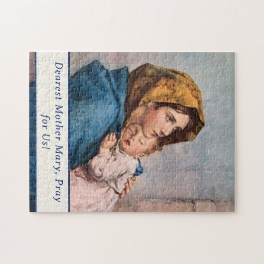  Madonna met Christuskind Legpuzzel (Horizontaal)