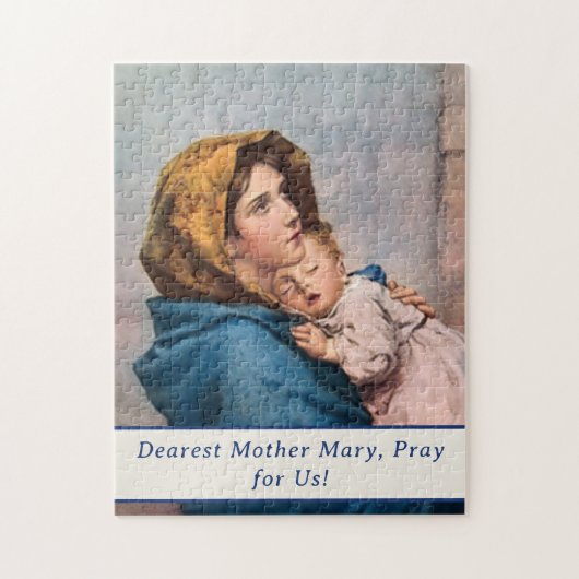  Madonna met Christuskind Legpuzzel (Verticaal)