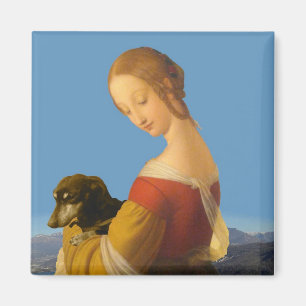 "Madonna met Dachshund" Tate Britain Magnet