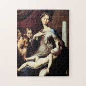 Madonna met de lange nek door Parmigiano Legpuzzel (Verticaal)