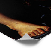 Madonna met de lange nek door Parmigiano Poster (Hoek)