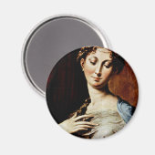 Madonna met de lange nek van Parmigianino Magneet (Voorkant / Achterkant)
