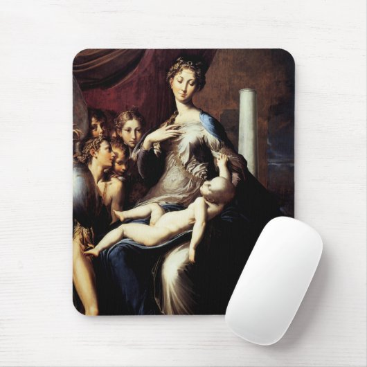 Madonna met de Long Neck Muismat (Met muis)