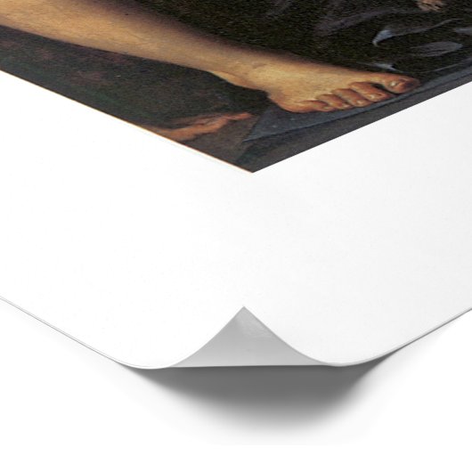 Madonna met de Long Neck Poster (Hoek)