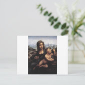 Madonna met de Yarnwinder Briefkaart (Staand voorkant)