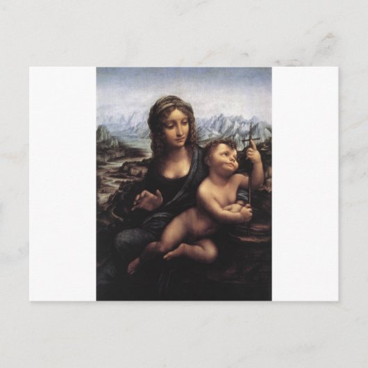 Madonna met de Yarnwinder Briefkaart (Voorkant)