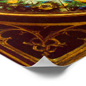 MADONNA MET KIND, ANGELS RENAISSANCE FLORAL CROWN POSTER (Hoek)