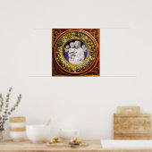 MADONNA MET KIND, ANGELS RENAISSANCE FLORAL CROWN POSTER (Keuken)
