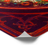 MADONNA MET KIND, ANGELS RENAISSANCE FLORAL CROWN POSTER (Hoek)