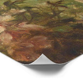 Madonna met kind door Hans Zatzka - poster (Hoek)