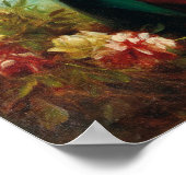 Madonna met kind door Hans Zatzka - poster (Hoek)