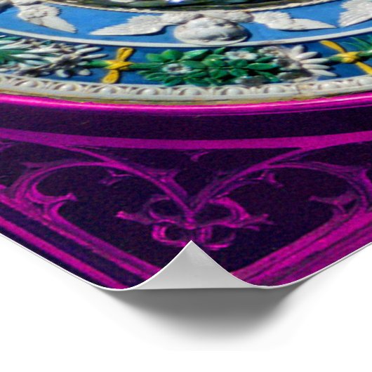 MADONNA MET KIND EN ANGELS POSTER (Hoek)