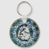 MADONNA MET KIND EN ANGELS SLEUTELHANGER (Voorkant)