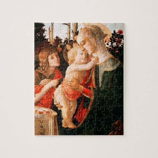 Madonna met Kind en Johannes de Doper Legpuzzel (Verticaal)
