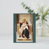 Madonna met kind en John de Baptist Briefkaart (Staand voorkant)