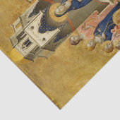 Madonna met kind en twaalf engelen - Angelico Tissuepapier (Detail)