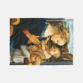 Madonna met kind en twee Angels, Filippo Lippi Fleece Deken (Voorkant (Horizontaal))