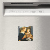 Madonna met kind en twee Angels, Filippo Lippi Magneet (Insitu (Vaatwasser))