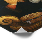 Madonna met kind en twee Angels, Filippo Lippi Poster (Hoek)