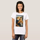 Madonna met kind en twee Angels, Filippo Lippi T-shirt (Voorkant volledig)