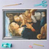 Madonna met kind en twee Angels, Filippo Lippi Tissuepapier (Craft)