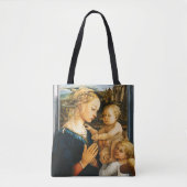 Madonna met kind en twee Angels, Filippo Lippi Tote Bag (Voorkant)
