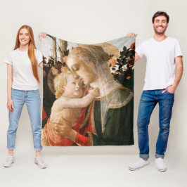Madonna met Kind Fleece Deken