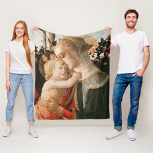 Madonna met Kind Fleece Deken