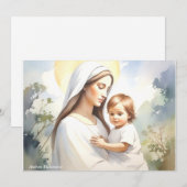 Madonna met kind Jezus (Voorkant / Achterkant)