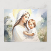 Madonna met kind Jezus Briefkaart (Voorkant)