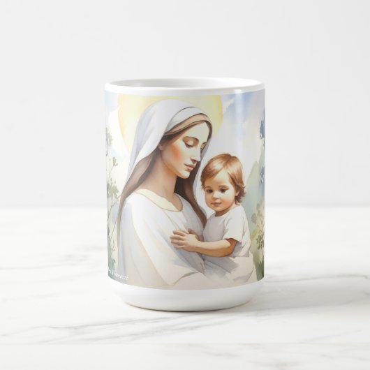 Madonna met kind Jezus Koffiemok (Center)