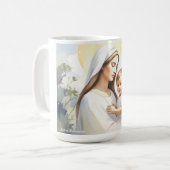 Madonna met kind Jezus Koffiemok (Voorkant links)