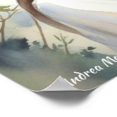 Madonna met kind Jezus Poster (Hoek)