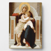 Madonna met kind & Johannes de Doper, Bouguereau Fotoplaat (voorkant)