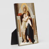 Madonna met kind & Johannes de Doper, Bouguereau Fotoplaat (Zijkant)
