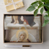 Madonna met kind & Johannes de Doper, Bouguereau Tissuepapier (Geschenk)