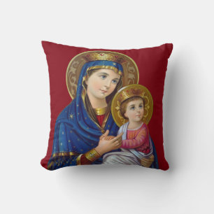Madonna met Kind Kussen