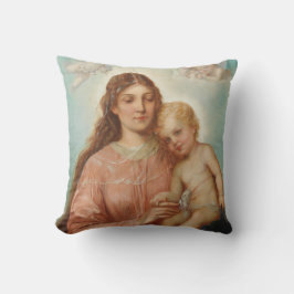 Madonna met Kind Kussen